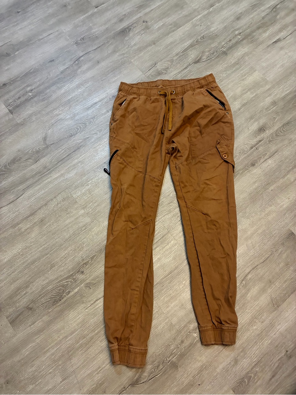 Phat Farm Brown Cargo Jogger Pants